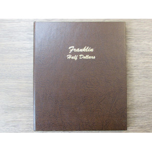 Dansco coin album for Franklin Half Dollars - 1948-1963 - vintage coin supply