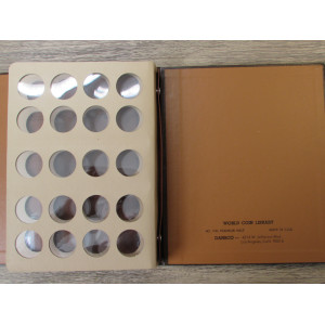 Dansco coin album for Franklin Half Dollars - 1948-1963 - vintage coin supply