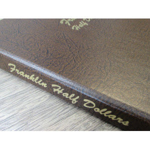 Dansco coin album for Franklin Half Dollars - 1948-1963 - vintage coin supply