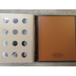 Dansco album for Sacagawea Dollars - with proof issues - vintage coin supply