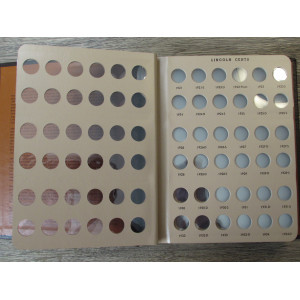 Dansco Album for Lincoln Cents - 1909-2009 - vintage coin supply