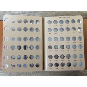 Dansco Album for Lincoln Cents - 1909-2009 - vintage coin supply