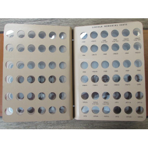 Dansco Album for Lincoln Cents - 1909-2009 - vintage coin supply