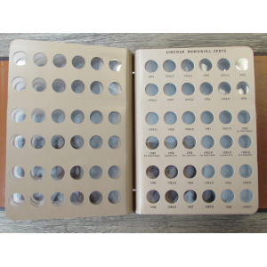 Dansco Album for Lincoln Cents - 1909-2009 - vintage coin supply
