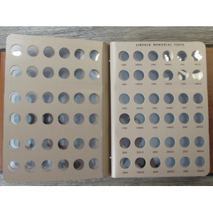 Dansco Album for Lincoln Cents - 1909-2009 - vintage coin supply