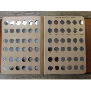 Dansco Album for Lincoln Cents - 1909-2009 - vintage coin supply