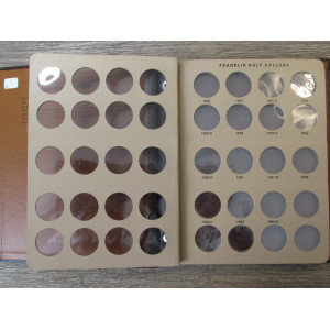 Dansco Album for Franklin and Kennedy Half Dollars - 1948-1976