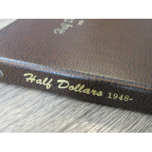 Dansco Album for Franklin and Kennedy Half Dollars - 1948-1976