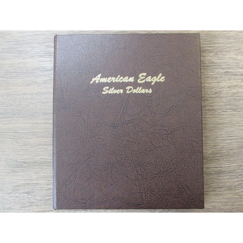 Dansco coin album for American Eagle Silver Dollars - vintage coin supply