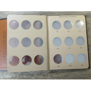Dansco coin album for American Eagle Silver Dollars - vintage coin supply
