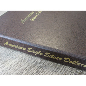 Dansco coin album for American Eagle Silver Dollars - vintage coin supply