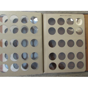 Dansco coin album for Kennedy Half Dollars - with proof-only issues - 1964-1979