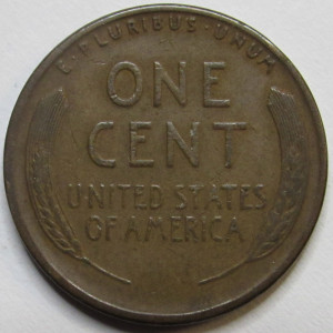 1929 S Lincoln Wheat Cent - high quality San Francisco mintmark wheat penny