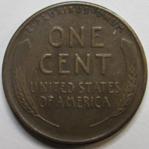 1926 S Lincoln Wheat Cent - high grade San Francisco mintmark wheat penny coin
