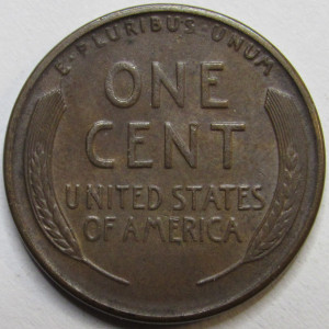 1925 S Lincoln Wheat Cent - antique higher grade San Francisco mintmark wheat penny