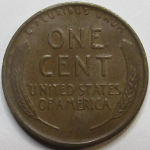 1923 Lincoln Wheat Cent - antique higher grade American wheat penny