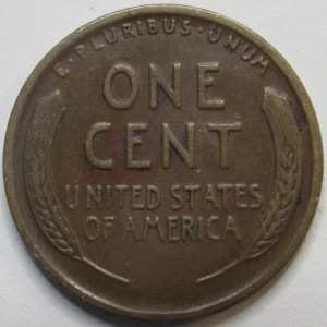 1917 D Lincoln Wheat Cent - high grade Denver mintmark American wheat penny