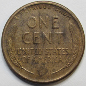 1917 S Lincoln Wheat Cent - antique higher grade San Francisco mintmark penny
