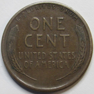 1917 S Lincoln Wheat Cent - antique San Francisco mintmark high grade penny