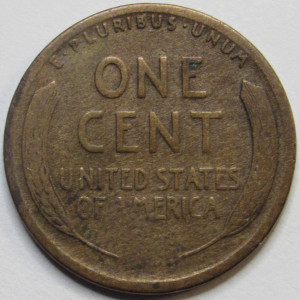 1910 S Lincoln Wheat Cent - antique scarce date San Francisco mintmark wheat penny