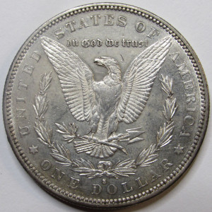 1883 S Morgan Dollar - antique better date San Francisco mintmark silver dollar