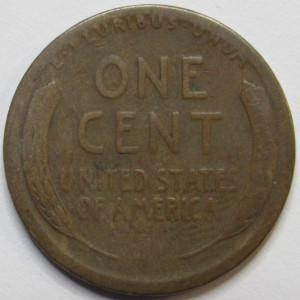 1910 S Lincoln Wheat Cent - antique San Francisco mintmark wheat penny