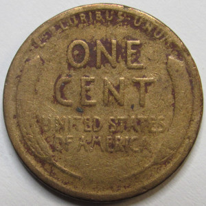 1922 D Lincoln Wheat Cent - better date low mintage American wheat penny