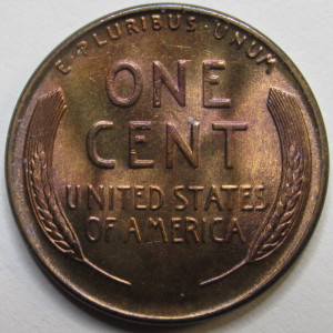 1940 Lincoln Wheat Cent - antique uncirculated American wheat penny
