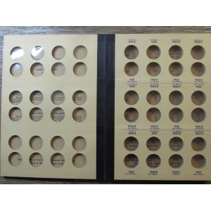 Library of Coins vintage coin album for Buffalo Nickels - 1913-1938