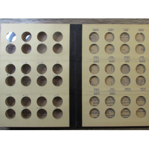 Library of Coins vintage coin album for Buffalo Nickels - 1913-1938