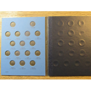 Whitman coin folder for Roosevelt Dimes - 1946-1964 - vintage supply