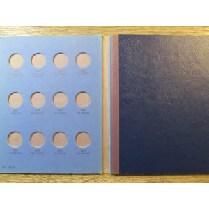 Whitman coin folder for Liberty Head V Nickels - vintage coin supply