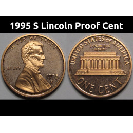 1995 S Lincoln Proof Cent -...