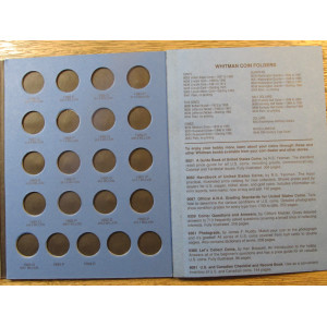 Whitman coin folder for Jefferson Nickels - 1968 onwards