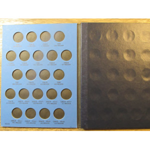 Whitman coin folder for Jefferson Nickels - 1938 to 1961 - vintage supply