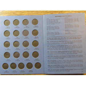 Whitman classic coin folder for Buffalo Nickels from 1913 to 1938 - vintage supply