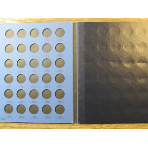 Whitman coin folder for Lincoln Memorial Cents - 1975 onwards - vintage supply