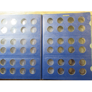 Whitman bookshelf coin album for Nickels Miscellaenous - DIY vintage coin supply