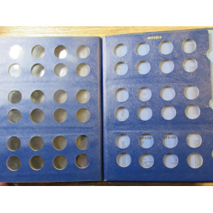 Whitman bookshelf coin album for Nickels Miscellaenous - DIY vintage coin supply