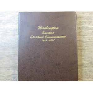 Dansco album for Washington State Quarters - P+D - 1999 - 2008