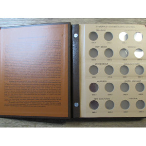 Dansco album for Washington State Quarters - P+D - 1999 - 2008