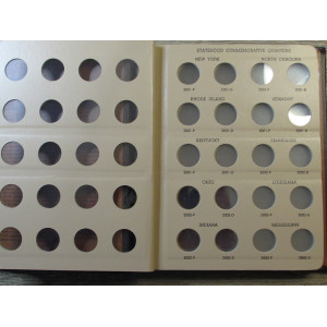 Dansco album for Washington State Quarters - P+D - 1999 - 2008