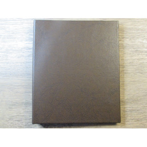 Dansco coin album for Dimes - blank cover album with 2 pages