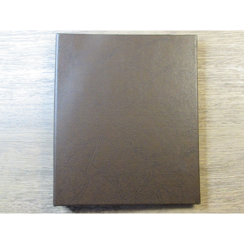 Dansco coin album for Dimes - blank cover album with 2 pages