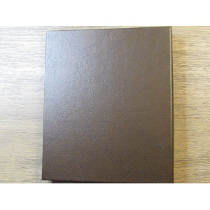 Dansco coin album for Dimes - blank cover album with 2 pages