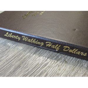 Dansco coin album for Liberty Walking Half Dollars - 1941 to 1947 - vintage supply