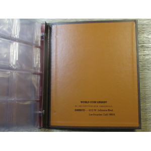 Dansco coin album with platic protective pages - DIY build your own album