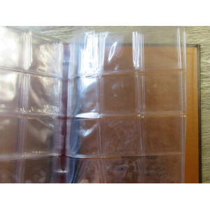 Dansco coin album with platic protective pages - DIY build your own album