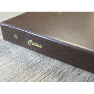 Dansco coin album with platic protective pages - DIY build your own album