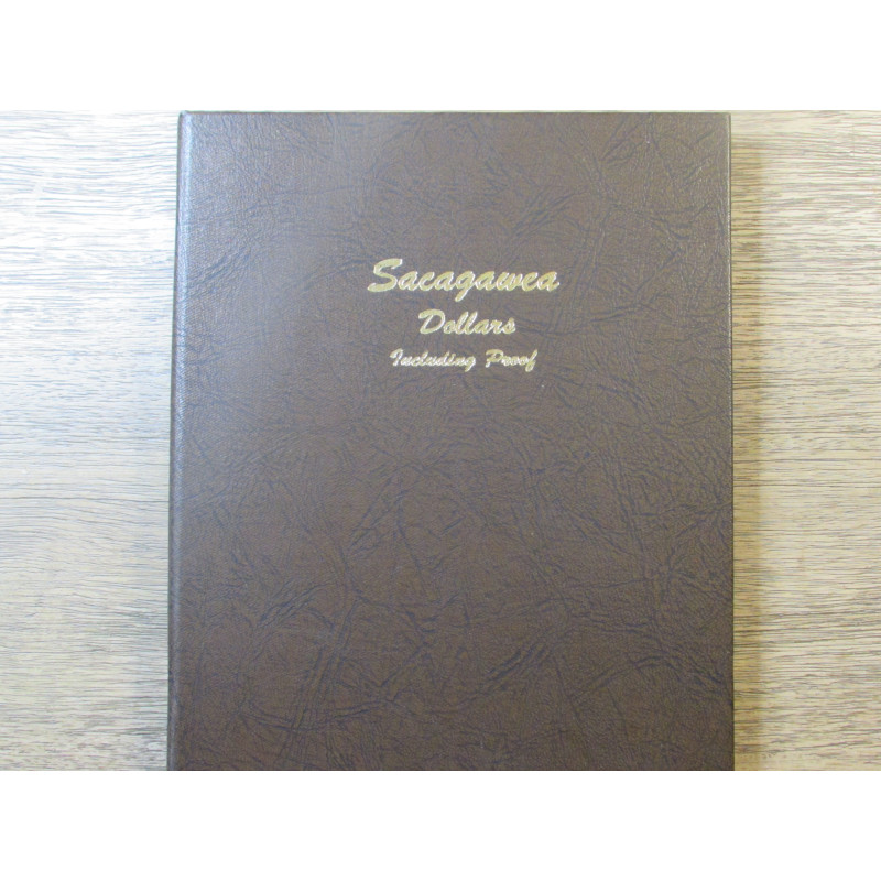 Dansco coin album for Sacagawea Dollars including proofs - vintage supply